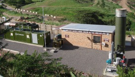 Durban Landfill Methane project gas recovery unit